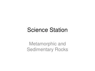 Science Station