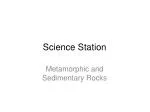 Exploring Igneous, Metamorphic & Sedimentary Rocks - slide 1