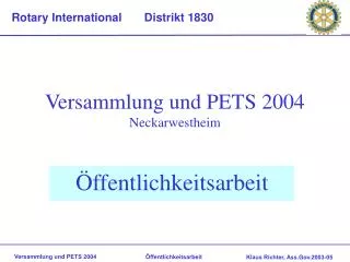 versammlung und pets 2004 neckarwestheim