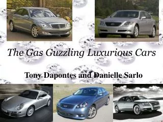 The Gas Guzzling Luxurious Cars