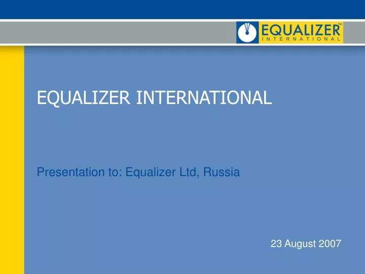 equalizer international