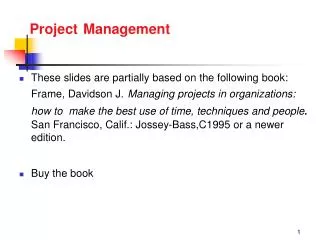 project management