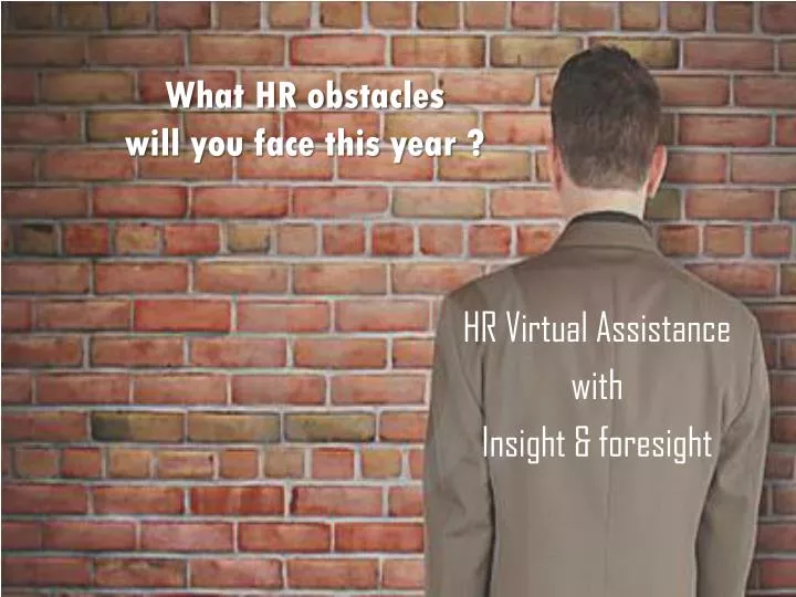 what hr obstacles will you face this year