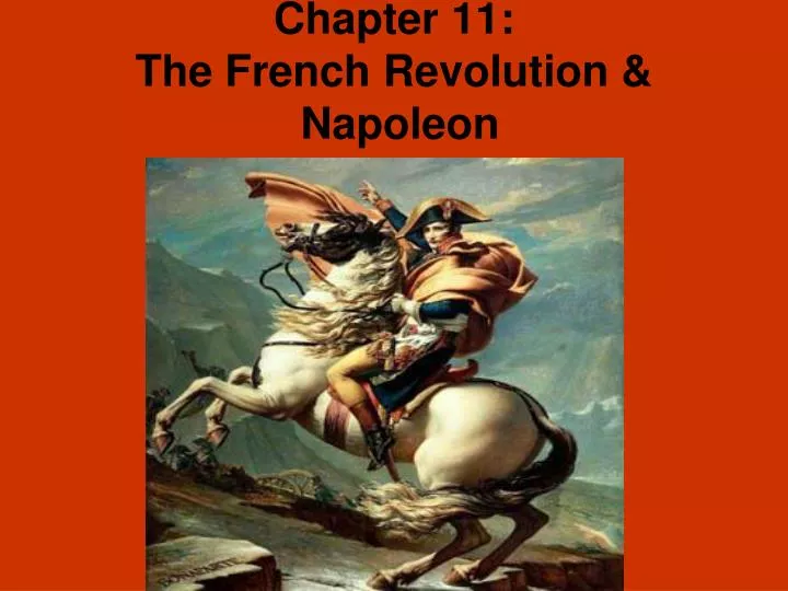 chapter 11 the french revolution napoleon