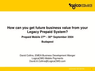 How can you get future business value from your Legacy Prepaid System?