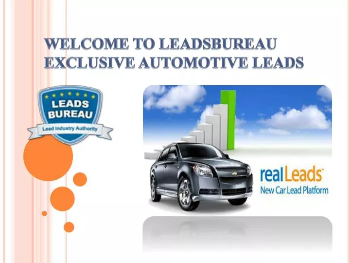 welcome to leadsbureau exclusive automotive leads