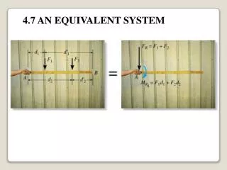 4.7 AN EQUIVALENT SYSTEM