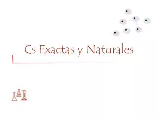 cs exactas y naturales