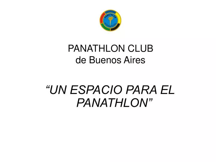panathlon club de buenos aires