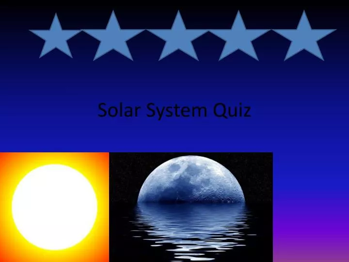 solar system quiz