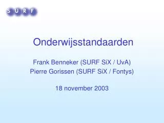 onderwijsstandaarden