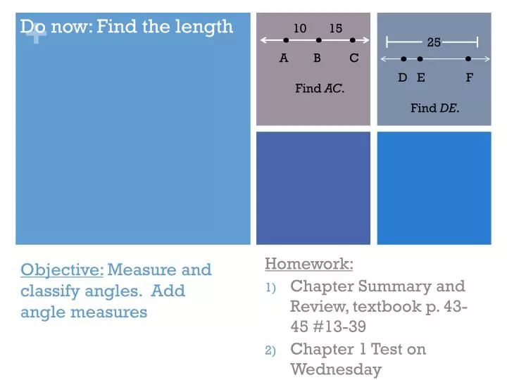 objective measure and classify angles add angle measures