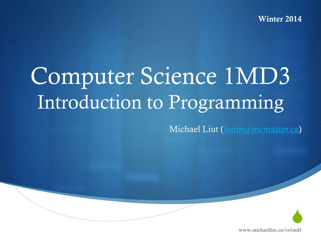 PPT - Introduction to Programming with Python: High and Low-Level ...
