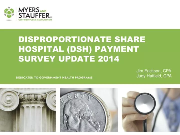 disproportionate share hospital dsh payment survey update 2014