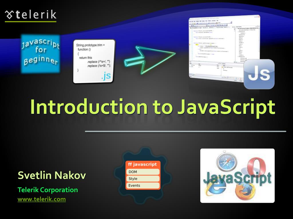 PPT - Introduction to JavaScript PowerPoint Presentation, free download ...