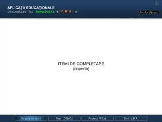 evaluare