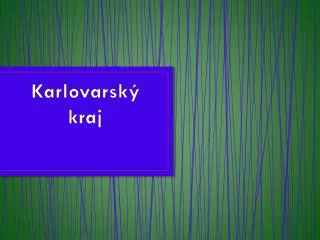 karlovarsk kraj