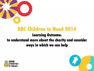 BBC Children in Need 2014