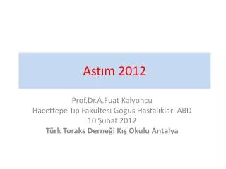 ast m 2012