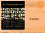 Forecasting - slide 1