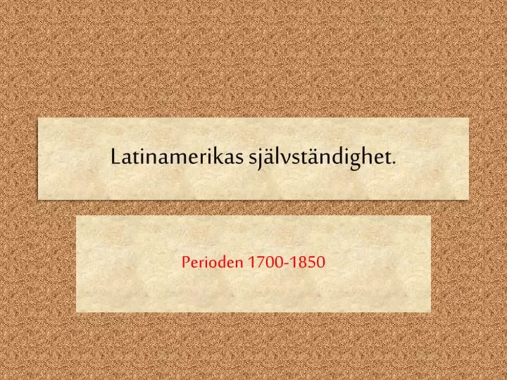 latinamerikas sj lvst ndighet