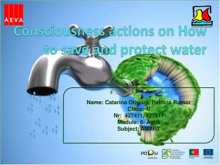 consciousness actions on how to save and protect water