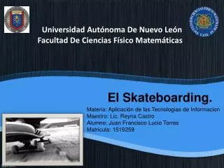 el skateboarding