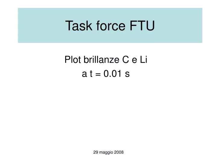task force ftu