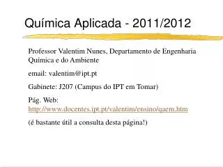 qu mica aplicada 2011 2012