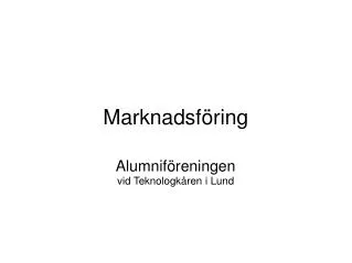 marknadsf ring