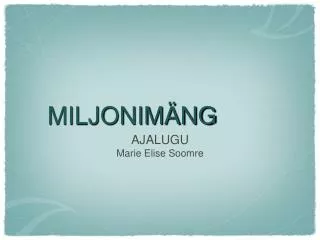 miljonim ng