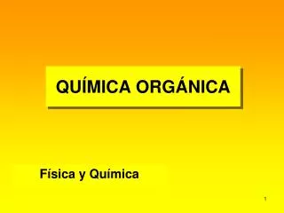qu mica org nica