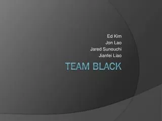 Team Black