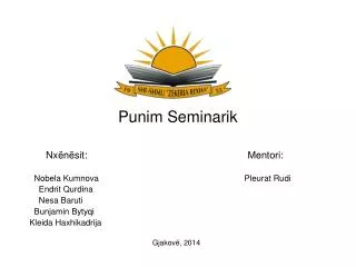 punim seminarik