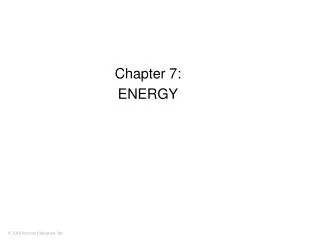 PPT - Chapter 7 Energy And Energy Balances PowerPoint Presentation ...