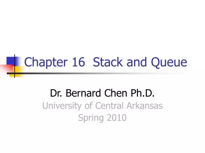 chapter 16 stack and queue