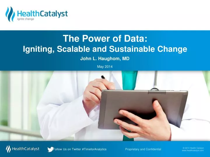 the power of data igniting scalable and sustainable change