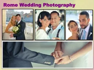 Rome Wedding Photography