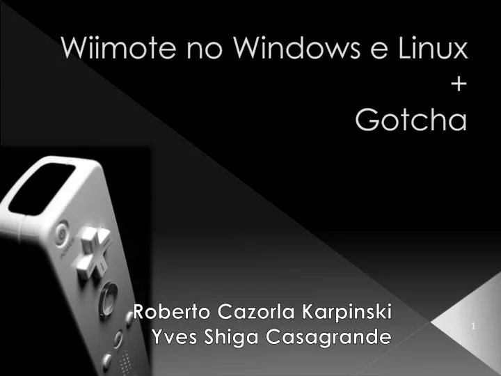 wiimote no windows e linux gotcha
