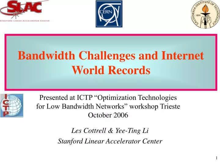 achieving high throughput on fast networks bandwidth challenges and world records