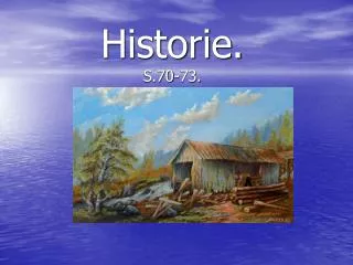 historie s 70 73