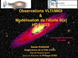 observations vlti midi mod lisation de l toile b e hd 62623