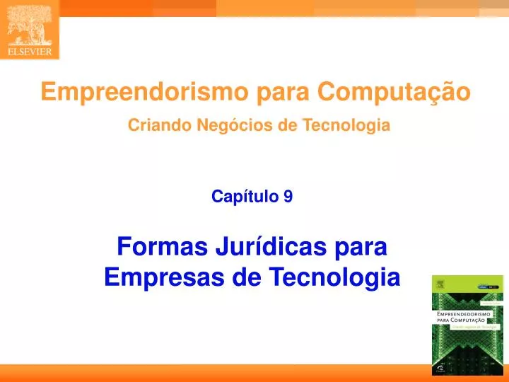 empreendorismo para computa o criando neg cios de tecnologia