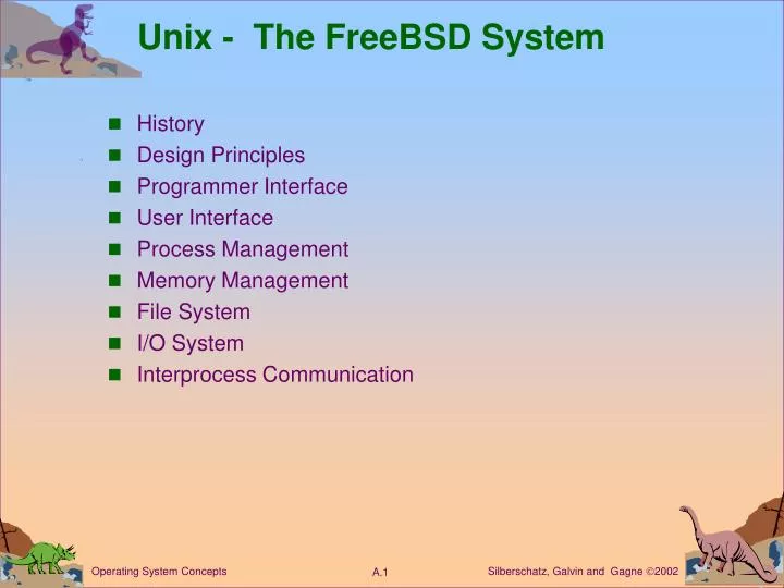 unix the freebsd system