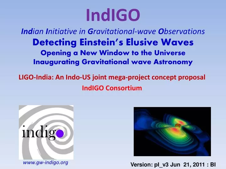 ligo india an indo us joint mega project concept proposal indigo consortium
