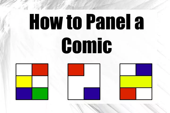 how to panel a comic