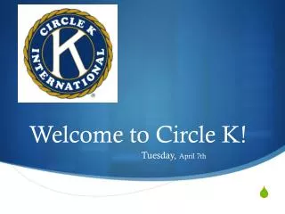 Welcome to Circle K!