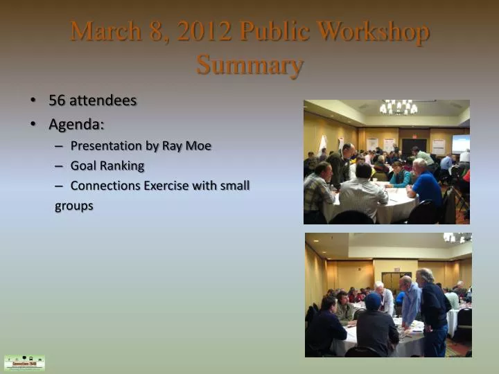 march 8 2012 public workshop summary