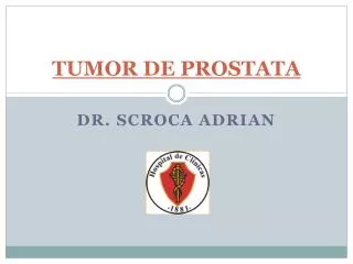 tumor de prostata