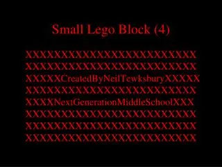 Small Lego Block (4)
